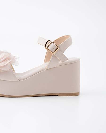 INGNI（イング） 厚底フラワーサンダル ﾋﾟﾝｸ