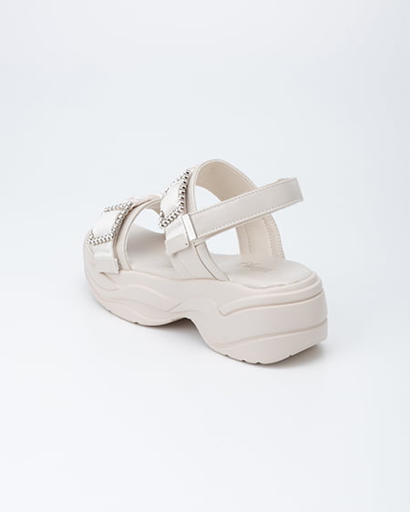 INGNI（イング） 厚底ビジューバックルサンダル ｱｲﾎﾞﾘｰ