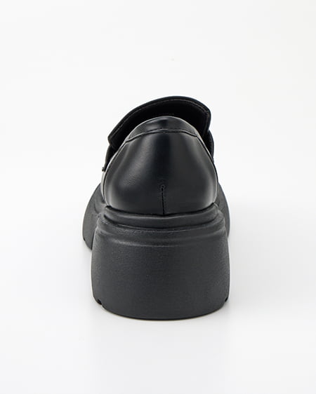 INGNI（イング） 厚底ビットローファー ｸﾛ