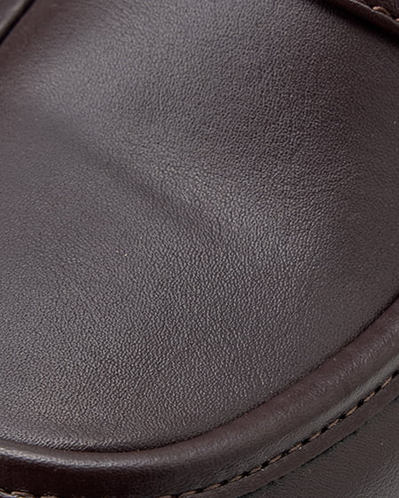 INGNI（イング） 厚底ビットローファー ﾀﾞｰｸﾌﾞﾗｳﾝ