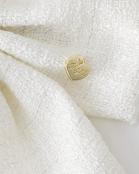 INGNI（イング） ツイードリボンバレッタ ｱｲﾎﾞﾘｰ