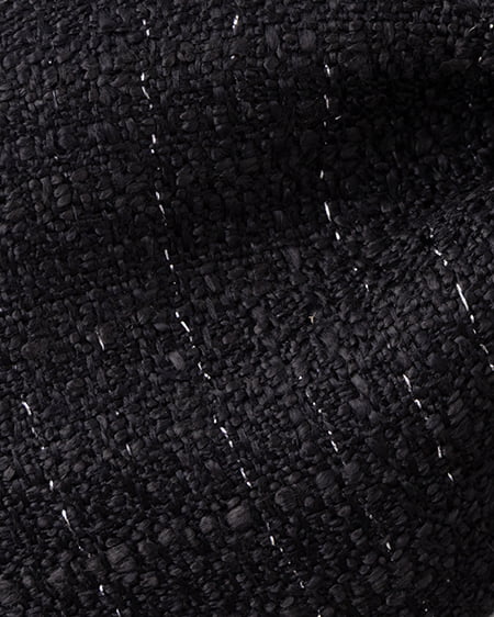 INGNI(イング) ツイードリボンバレッタ クロ