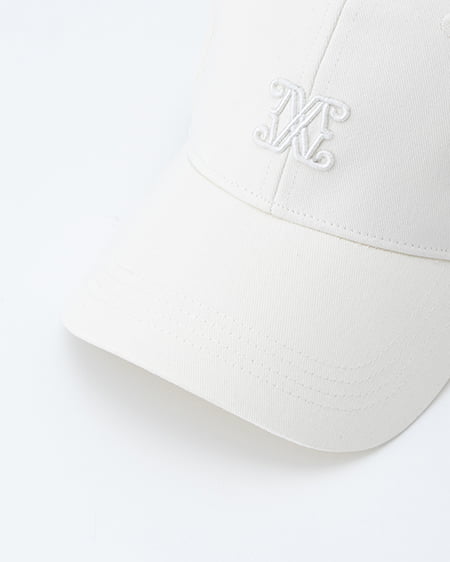 INGNI(イング) エンブレムロゴキャップ アイボリー