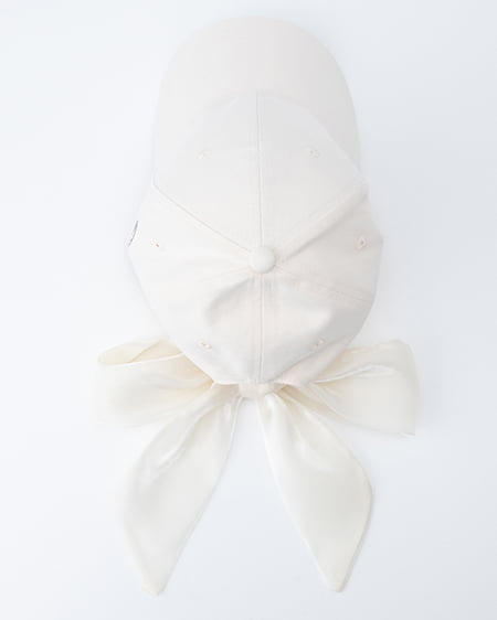 INGNI(イング) バックリボンキャップ アイボリー