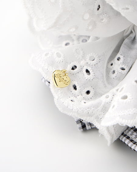 INGNI（イング） レースビッグシュシュ ｷﾞﾝｶﾞﾑ