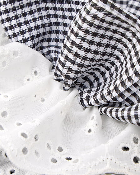 INGNI（イング） レースビッグシュシュ ｷﾞﾝｶﾞﾑ