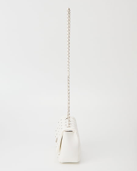 INGNI（イング） ビジュー付きキルティングショルダーバッグ ｱｲﾎﾞﾘｰ