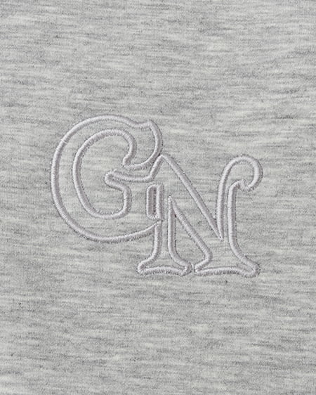 INGNI（イング） ダンボールハーフジップ胸刺繡ロゴパーカー ｸﾞﾚｰ/ｵﾌﾎﾜｲﾄ