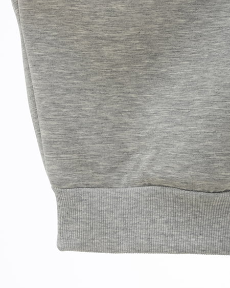 INGNI（イング） ダンボールハーフジップ胸刺繡ロゴパーカー ｸﾞﾚｰ/ｵﾌﾎﾜｲﾄ