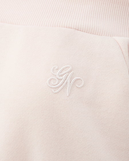 INGNI（イング） スウェット肩リボン胸ロゴワンショルトップス ﾗｲﾄﾋﾟﾝｸ