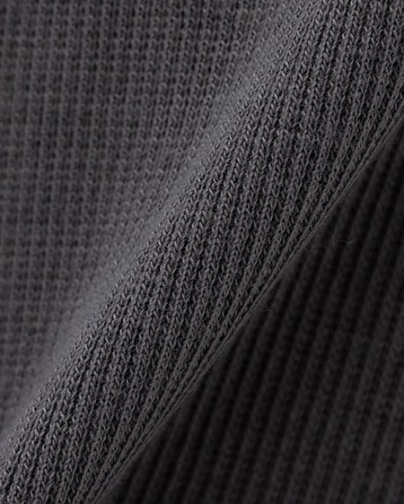 INGNI（イング） 胸プレート付レイヤード風トップス ﾁｬｺｰﾙｸﾞﾚｰ