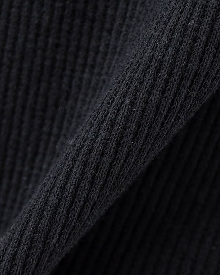 INGNI（イング） 胸プレート付レイヤード風トップス ｸﾛ