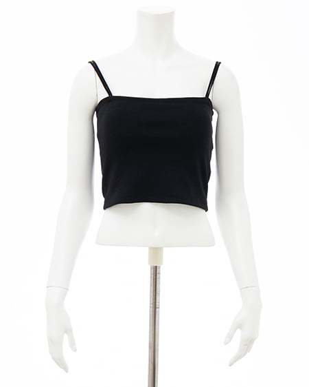 INGNI（イング） ベアリブキャミ ｸﾛ