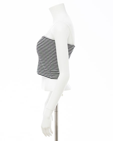 INGNI（イング） ベアリブキャミ ﾎﾞｰﾀﾞｰ