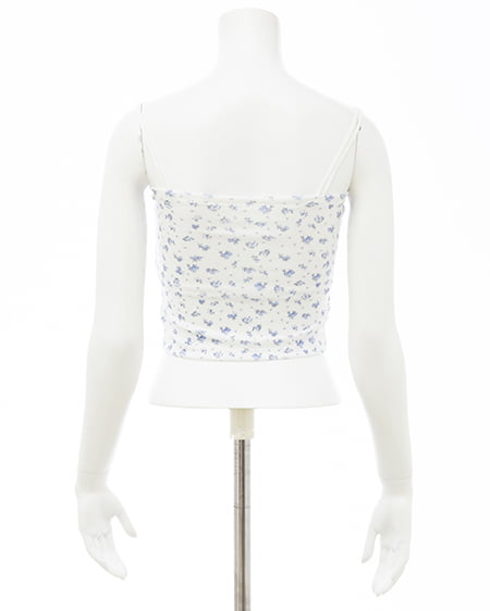 INGNI（イング） ベアリブキャミ ﾌﾗﾜｰ