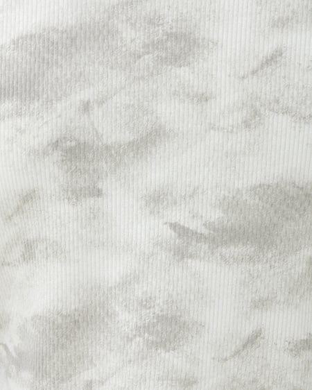 INGNI（イング） ムラ染め襟付きジップトップス ｵﾌﾎﾜｲﾄ