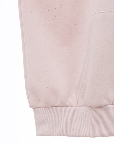 INGNI(イング) ラメスウェットジップパーカー ピンク