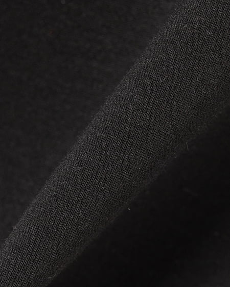 INGNI（イング） 胸プレート付ダンボールダブルジップパーカー ｸﾛ