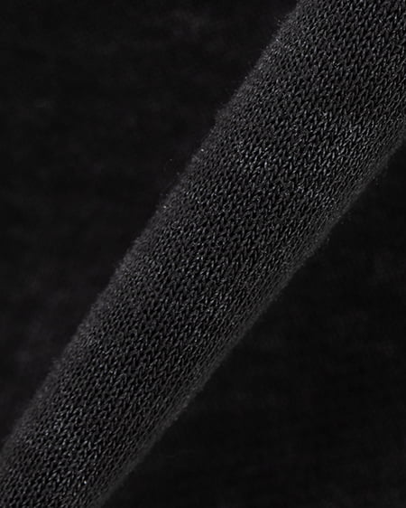 INGNI（イング） ムラ染めバックラインストーンクロスジップパーカー ﾁｬｺｰﾙｸﾞﾚｰ