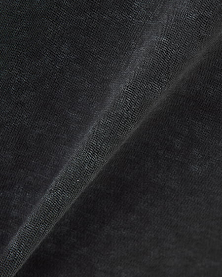 INGNI（イング） ムラ染め貼付ロゴジップパーカー ﾁｬｺｰﾙｸﾞﾚｰ