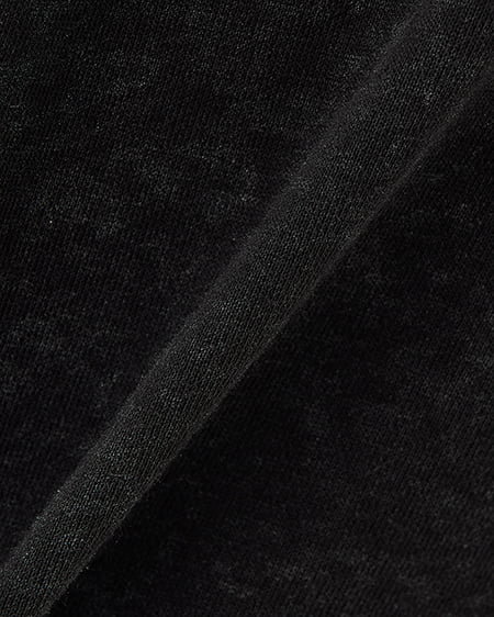 INGNI（イング） ムラ染め貼付ロゴジップパーカー ｸﾛ