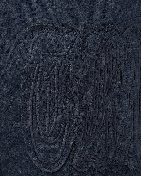 INGNI（イング） ムラ染め貼付ロゴジップパーカー ｺﾝ