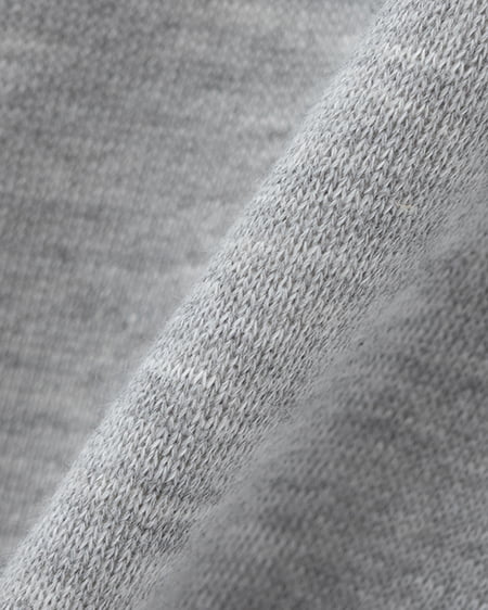 INGNI(イング) レース付胸ロゴスウェットショートジップパーカー(セットアップ対応) グレー