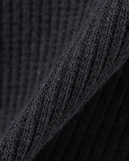 INGNI(イング) サイドレース胸ロゴロングTシャツ クロ