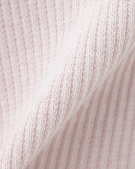 INGNI(イング) サイドレース胸ロゴロングTシャツ ライトピンク