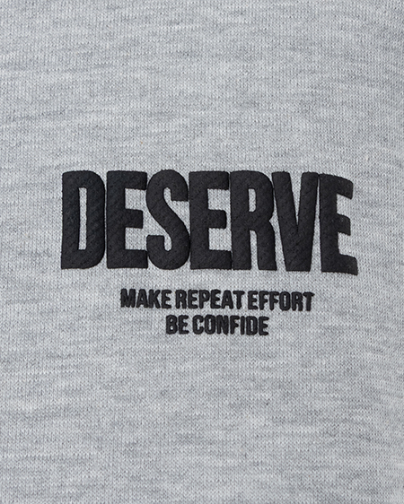 INGNI（イング） バックビッグロゴスウェットチュニック ｸﾞﾚｰ/ｸﾛ