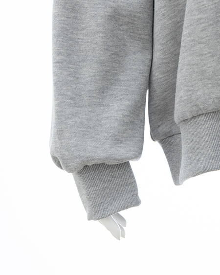 INGNI（イング） バックビッグロゴスウェットチュニック ｸﾞﾚｰ/ｸﾛ