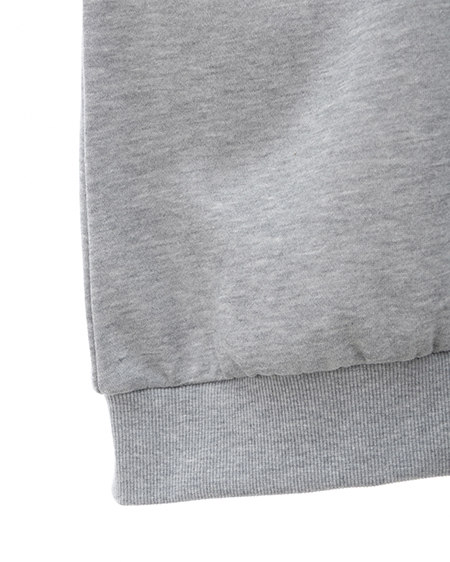 INGNI（イング） バックビッグロゴスウェットチュニック ｸﾞﾚｰ/ｸﾛ