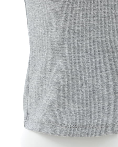 INGNI（イング） レイヤードリブキャミ ｸﾞﾚｰ/ｵﾌﾎﾜｲﾄ