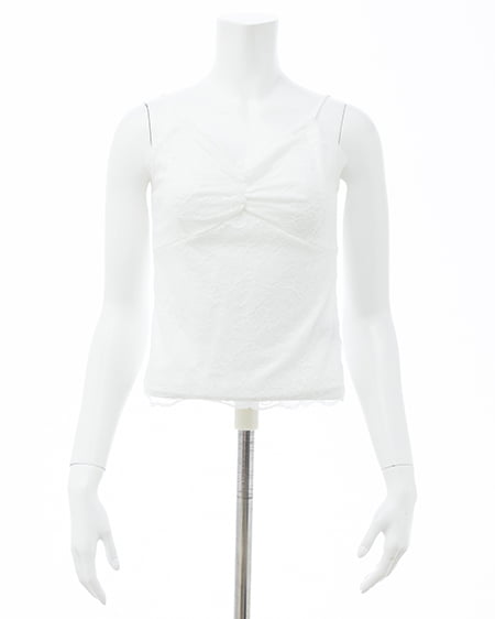 INGNI（イング） レースキャミ ｵﾌﾎﾜｲﾄ