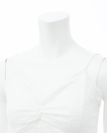 INGNI（イング） レースキャミ ｵﾌﾎﾜｲﾄ