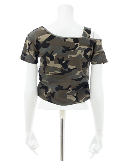 INGNI（イング） 肩ベルトロゴTシャツ ﾒｲｻｲ