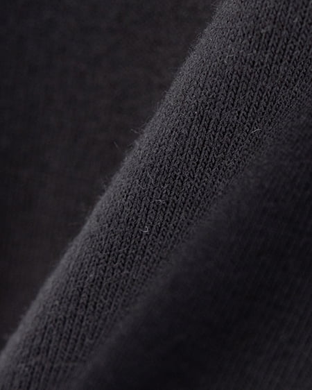 INGNI（イング） ハートレース抜きサイドギャザーTシャツ ｸﾛ