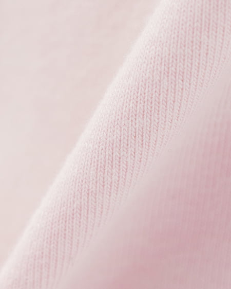INGNI（イング） ハートレース抜きサイドギャザーTシャツ ﾗｲﾄﾋﾟﾝｸ