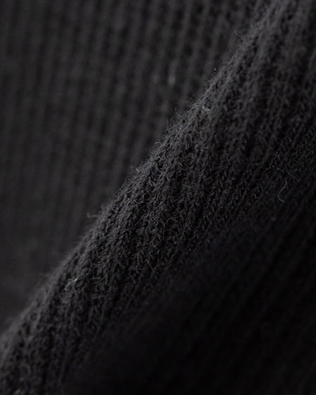 INGNI（イング） レースレイヤード風リボン付き半袖リブトップス ｸﾛ