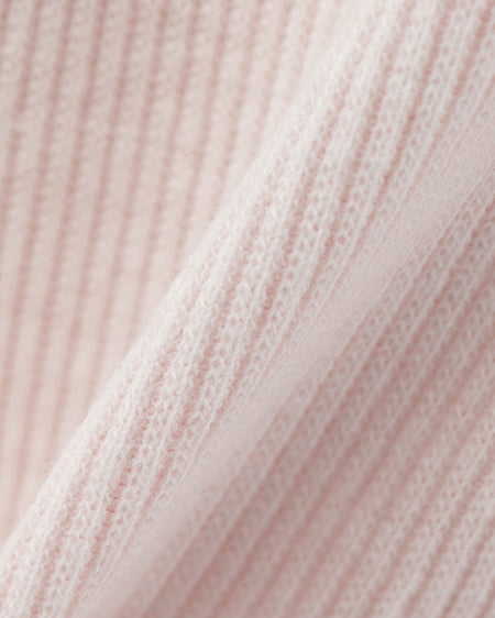 INGNI（イング） レースレイヤード風リボン付き半袖リブトップス ﾗｲﾄﾋﾟﾝｸ