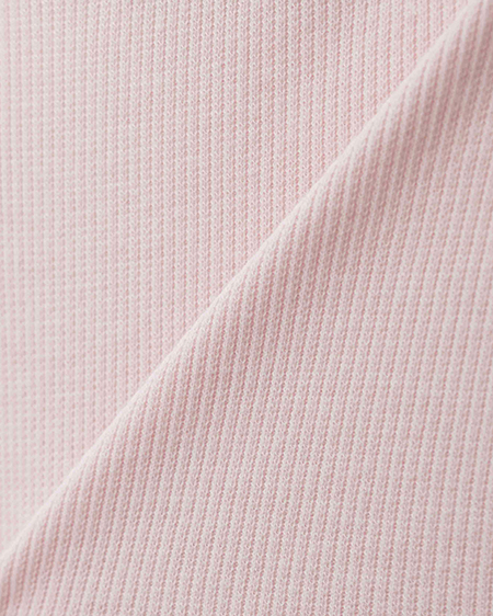 INGNI（イング） キャミレイヤード風リブレースアップトップス ﾋﾟﾝｸ/ｵﾌﾎﾜｲﾄ