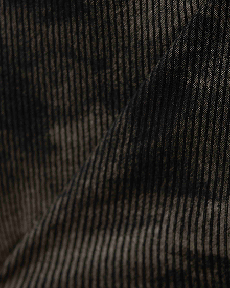 INGNI（イング） ムラ染めヘンリーネックレイヤード胸クロストップス ｸﾛ