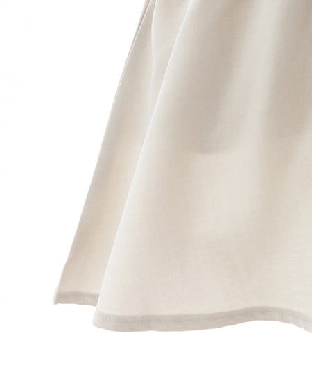 INGNI（イング） リボンドッキングトップス ｵﾌﾎﾜｲﾄ/ﾍﾞｰｼﾞｭ