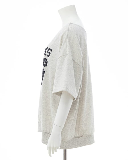 INGNI（イング） 肩ベルト付ナンバリングスウェットトップス ｵｰﾄﾐｰﾙ