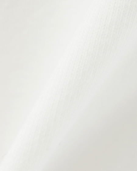 INGNI（イング） ラインストーン飛ばしロゴサイドギャザーTシャツ ｵﾌﾎﾜｲﾄ