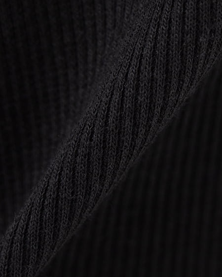 INGNI（イング） ラインストーンロゴサイドギャザーベアリブキャミ ｸﾛ