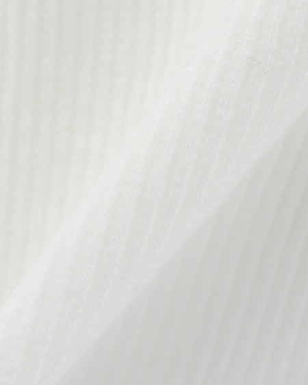 INGNI（イング） ヘンリーネックフードリブトップス ｵﾌﾎﾜｲﾄ