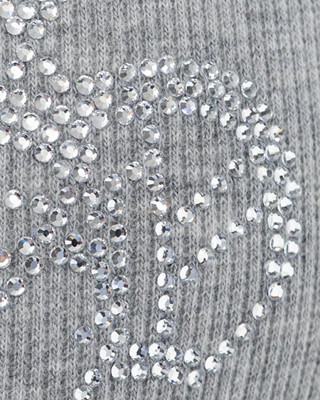 INGNI（イング） ヘンリーネックフードリブトップス ｸﾞﾚｰ