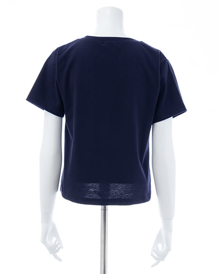 INGNI（イング） 刺繍ロゴくまプリントTシャツ ｺﾝ