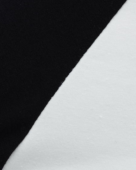 INGNI（イング） 肩ベルトラインストーン付ロゴラグランTシャツ ｵﾌｸﾛ/ｱｶ
